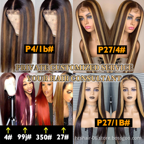 Brazilian Virgin Raw Hair Curly Water Wave Glueless Wigs Human Hair Wig Lace Front 4*4 Closure Lace Wig Vendors